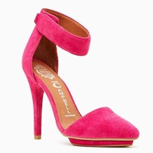 Jeffery Campbell Ibiza Solitaire Pink Pointed Toe Pumps